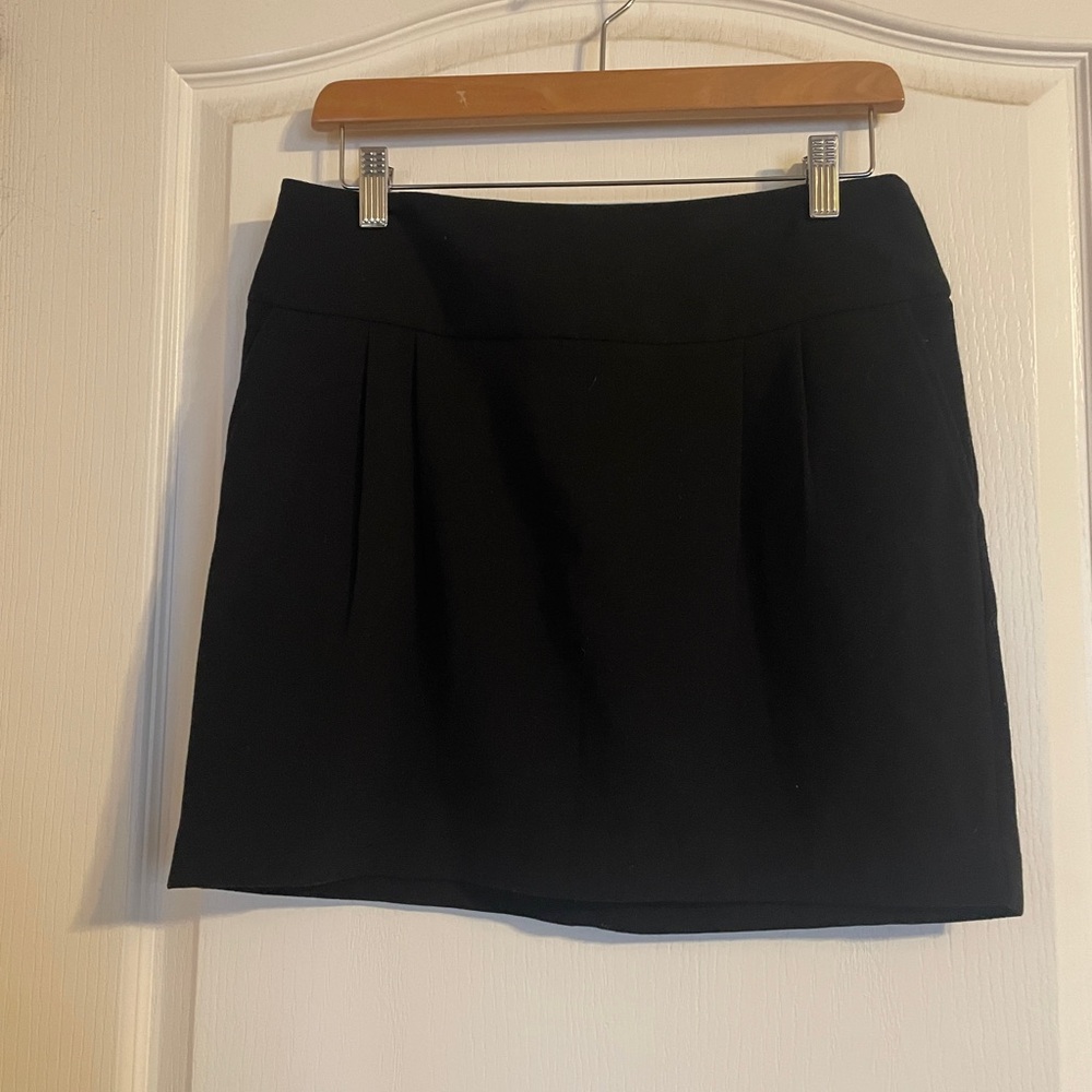 Vintage Y2K Forever 21 Black Mini Skirt Size Large Pockets Basic‎ Party Business
